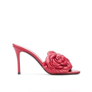 Valentino Garavani Atelier 90 leather sandals in red